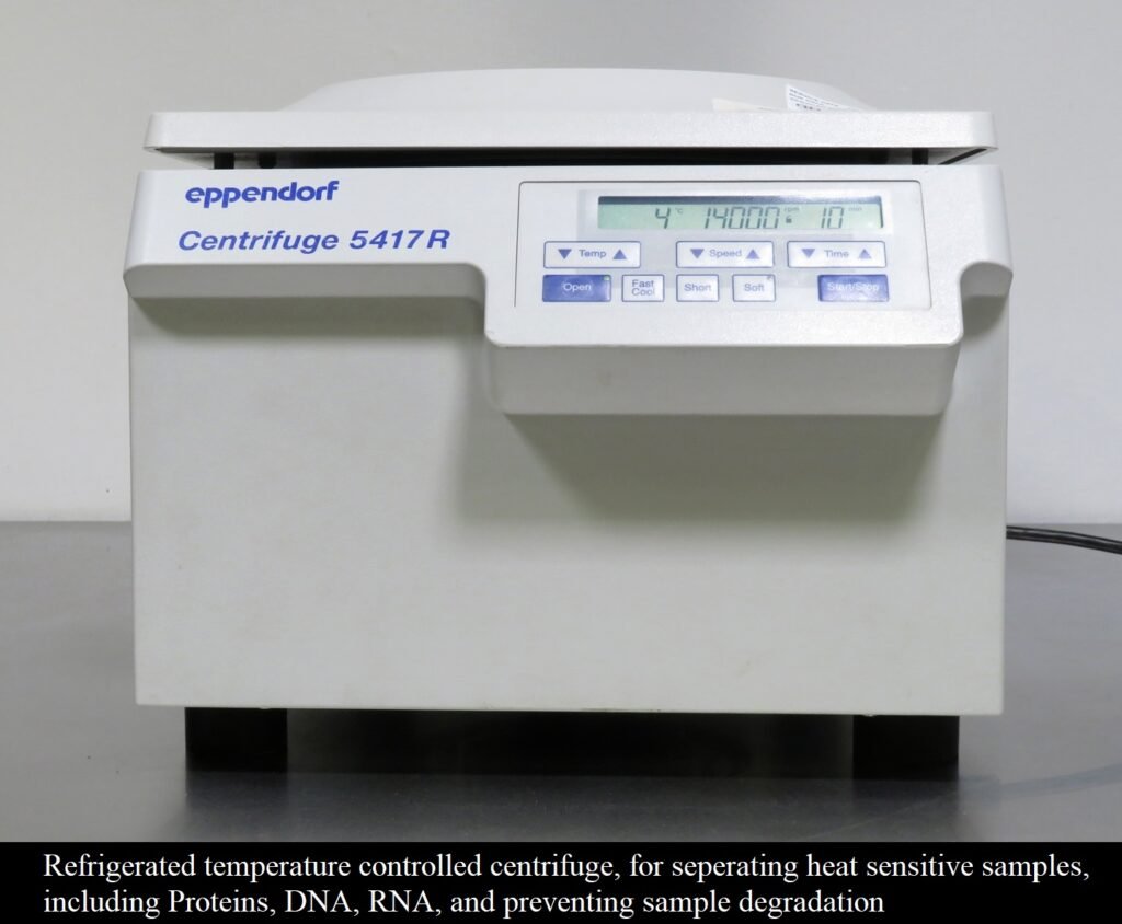 CASReaL refrigerated Temp controlled centrifuge
